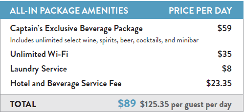 windstar cruises beverage package